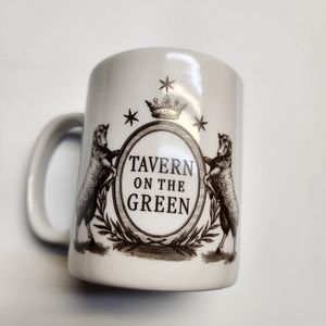 Tavern on the green NYC vintage coffee mug